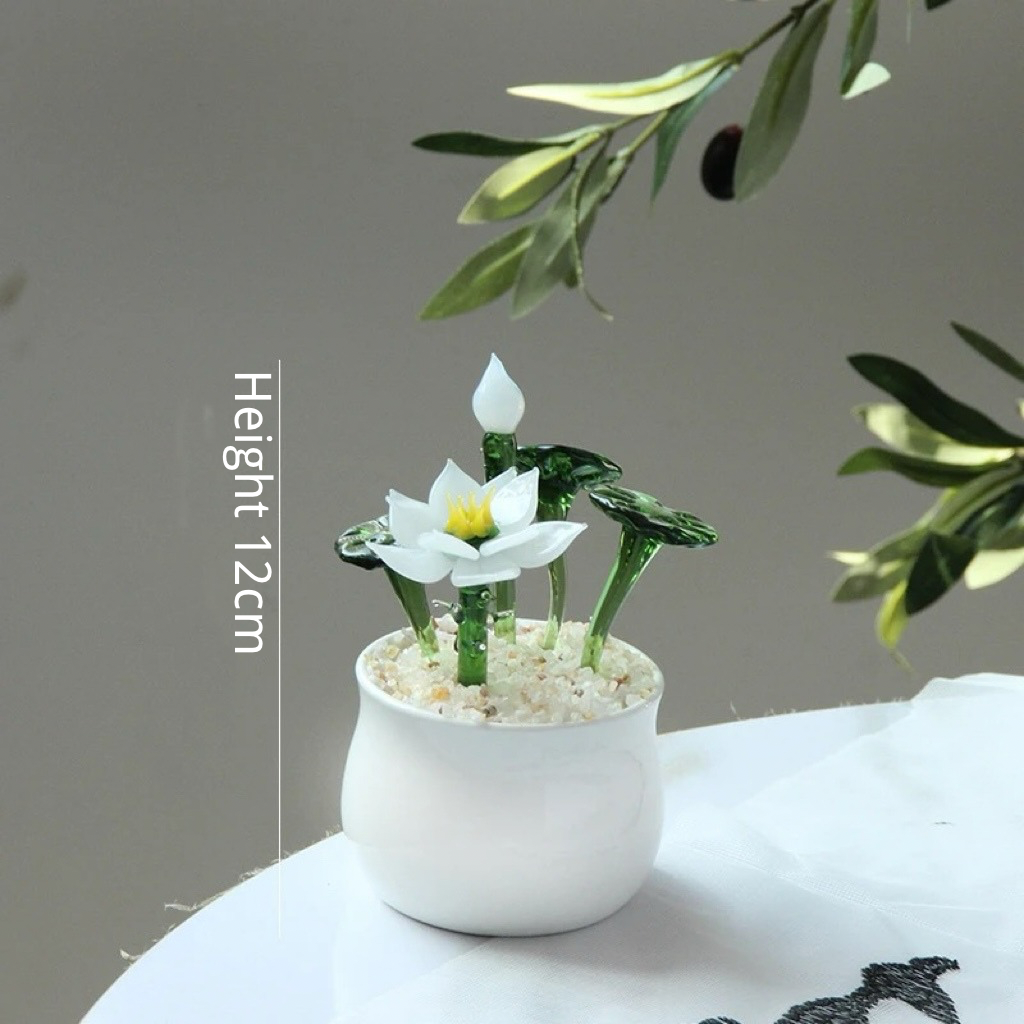 C001 White lotus glaze